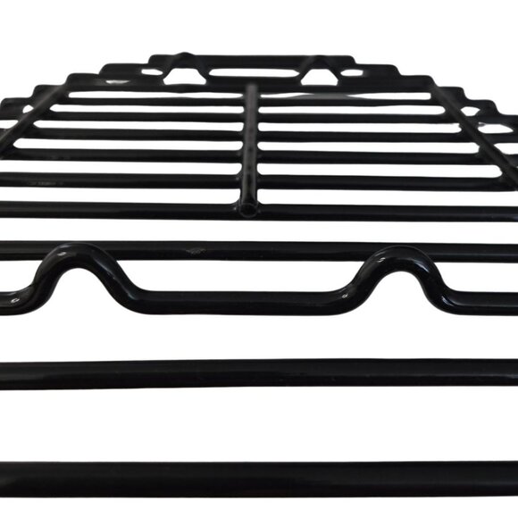Roasting Rack 575 Degrees 12.5" x 8.5" for Oval Roasting Pan NEW Trivet Cooling - Picture 3 of 9